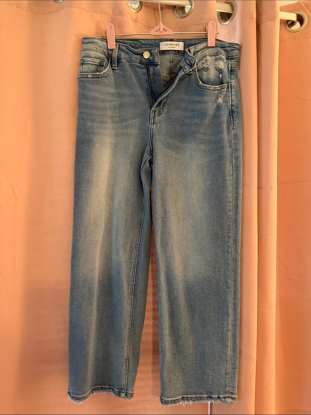 Super Comfortable Mid-Rise Light Blue Ankle Jeans by Lovervet 29/9